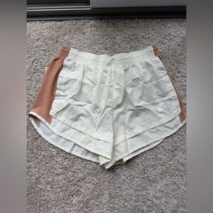 Nike Dri-FIT Light Yellow Shorts